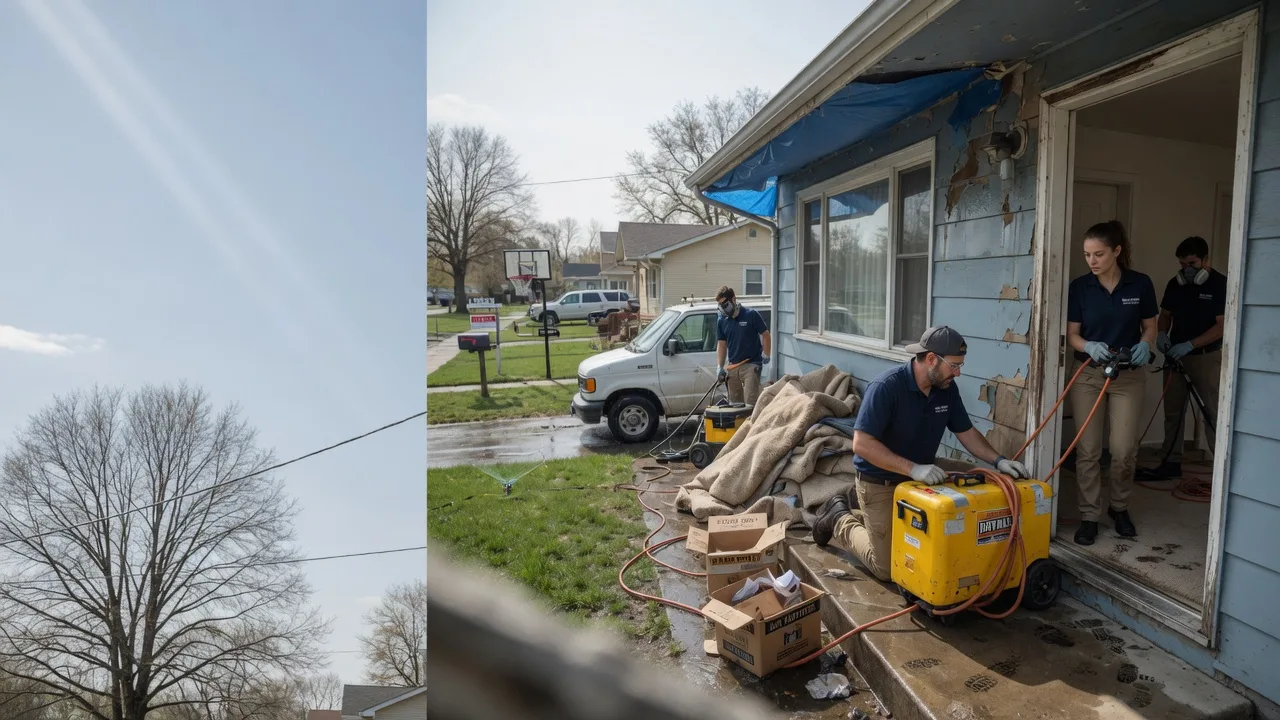 Basement Flood Cleanup in Princeton, IN near me
